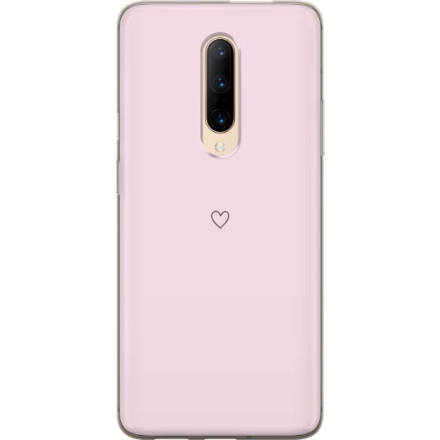 Mobilskal till OnePlus 7 Pro med Hjärta motiv