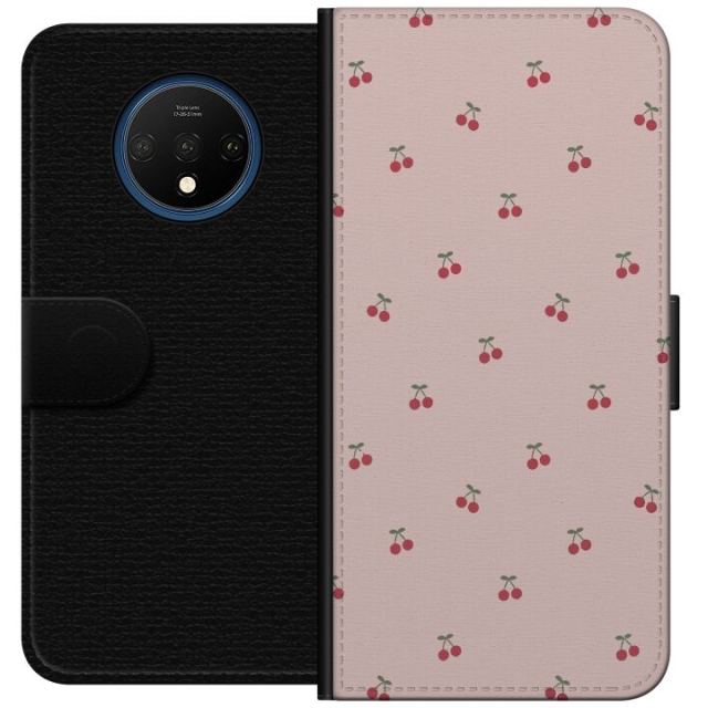 Plånboksfodral till OnePlus 7T med Körsbär motiv