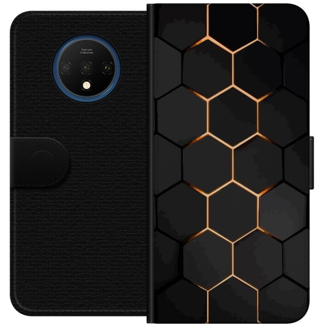 Plånboksfodral till OnePlus 7T med Lyxigt Mönster motiv