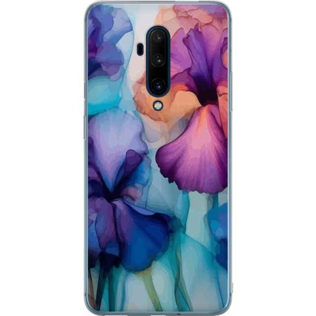 Mobilskal till OnePlus 7T Pro med Magiska blommor motiv