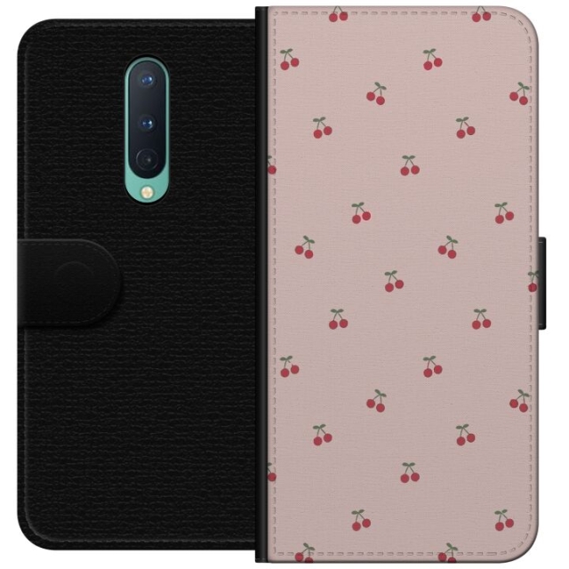 Plånboksfodral till OnePlus 8 med Körsbär motiv