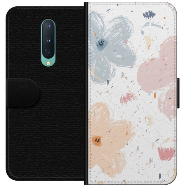 Plånboksfodral till OnePlus 8 med Blommor motiv
