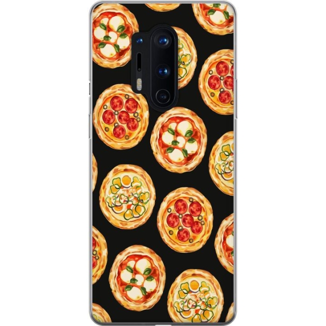 Mobilskal till OnePlus 8 Pro med Pizza motiv