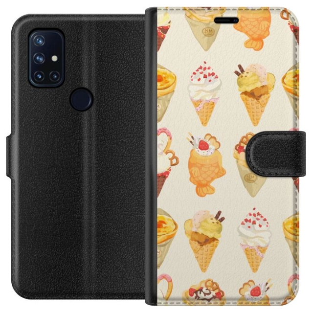 Plånboksfodral till OnePlus Nord N10 5G med Glassigt motiv