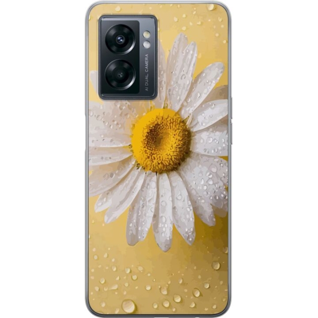Mobilskal till OnePlus Nord N300 med Porslinsblomma motiv