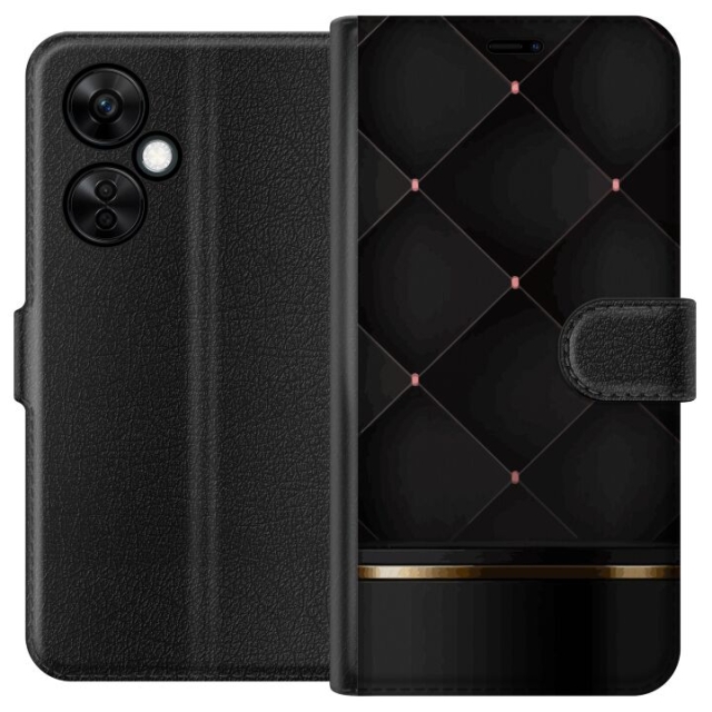 Plånboksfodral till OnePlus Nord CE 3 Lite med Lyxig linje motiv