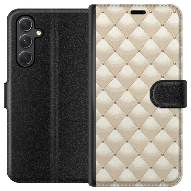Plånboksfodral till Samsung Galaxy A05s med Guldglans motiv