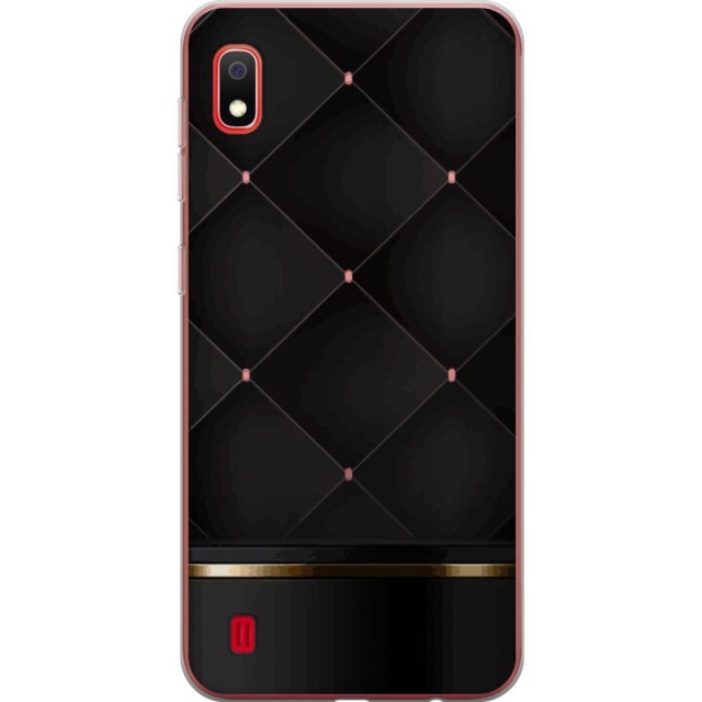 Mobilskal till Samsung Galaxy A10 med Lyxig linje motiv