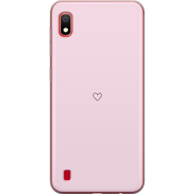 Mobilskal till Samsung Galaxy A10 med Hjärta motiv
