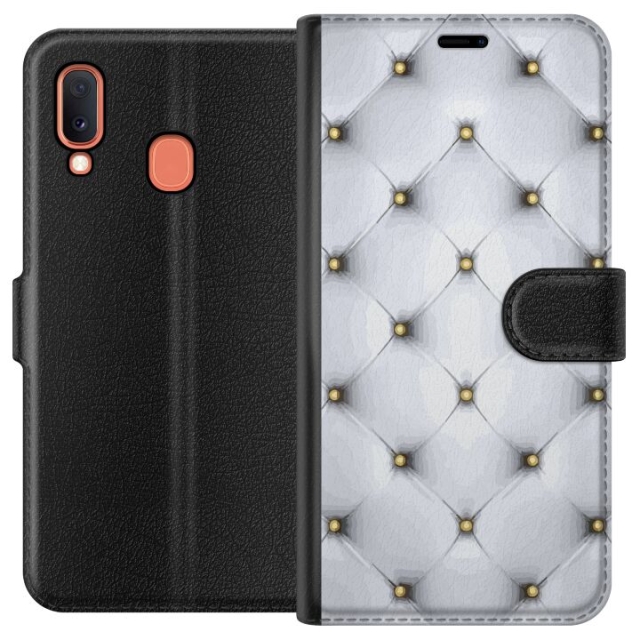 Plånboksfodral till Samsung Galaxy A20e med Lyxigt motiv