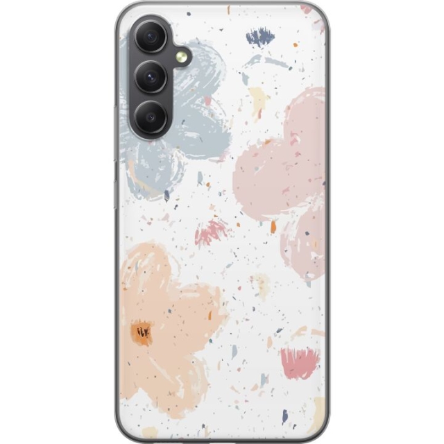 Mobilskal till Samsung Galaxy A25 med Blommor motiv