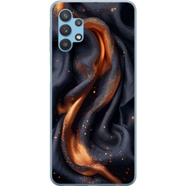 Mobilskal till Samsung Galaxy A32 5G med Eldigt silke motiv