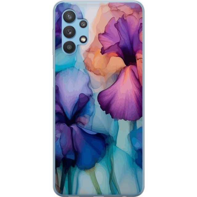 Mobilskal till Samsung Galaxy A32 5G med Magiska blommor motiv