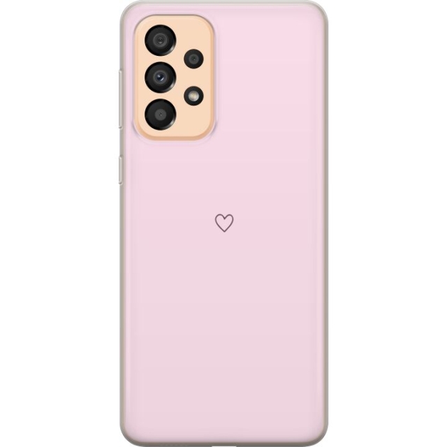 Mobilskal till Samsung Galaxy A33 5G med Hjärta motiv