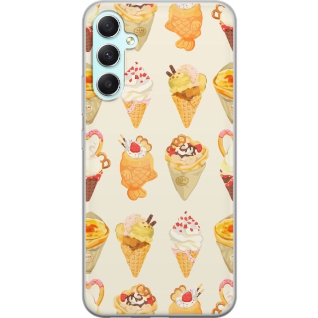 Mobilskal till Samsung Galaxy A34 med Glassigt motiv