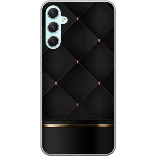 Mobilskal till Samsung Galaxy A34 med Lyxig linje motiv
