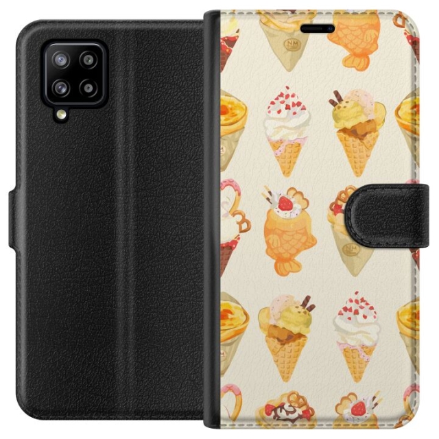 Plånboksfodral till Samsung Galaxy A42 5G med Glassigt motiv