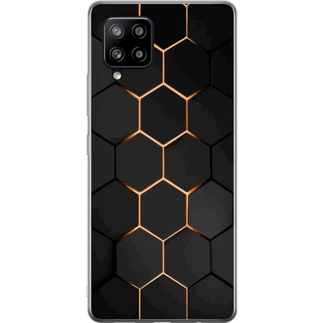 Mobilskal till Samsung Galaxy A42 5G med Lyxigt Mönster motiv