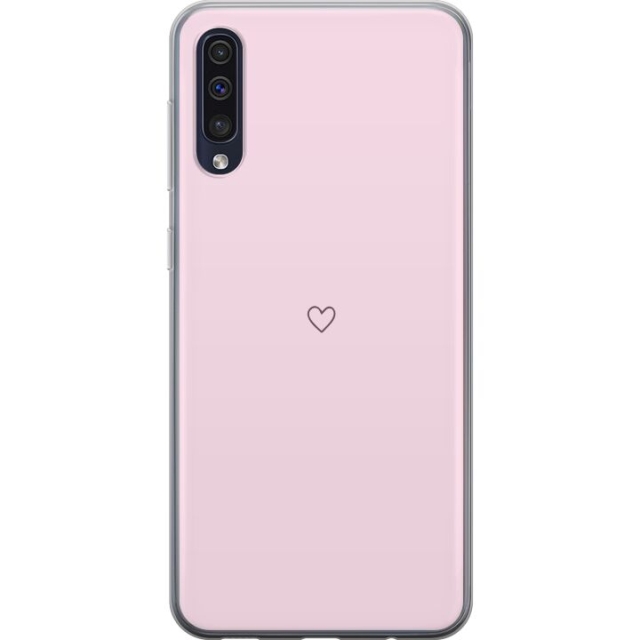 Mobilskal till Samsung Galaxy A50 med Hjärta motiv