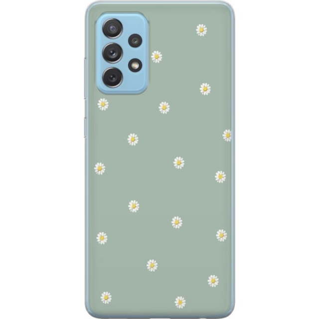 Mobilskal till Samsung Galaxy A52 5G med Prästkragar motiv