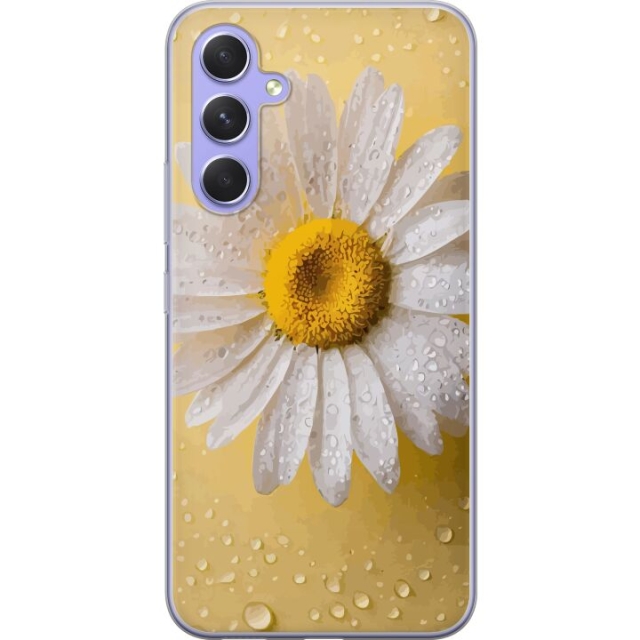 Mobilskal till Samsung Galaxy A54 med Porslinsblomma motiv