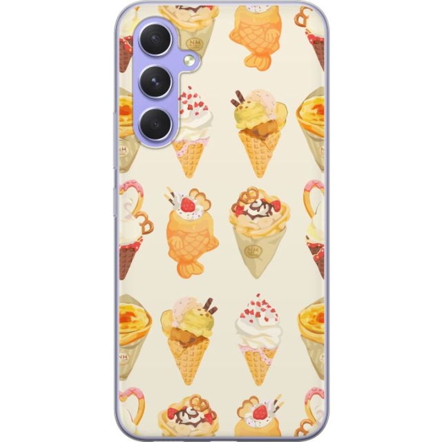 Mobilskal till Samsung Galaxy A54 med Glassigt motiv