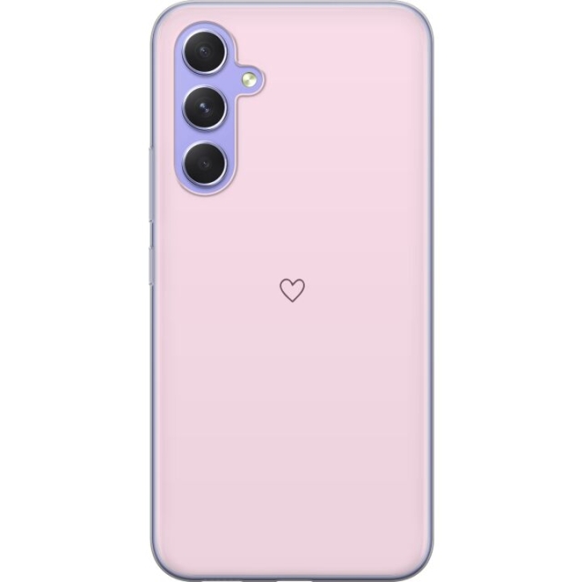 Mobilskal till Samsung Galaxy A54 med Hjärta motiv