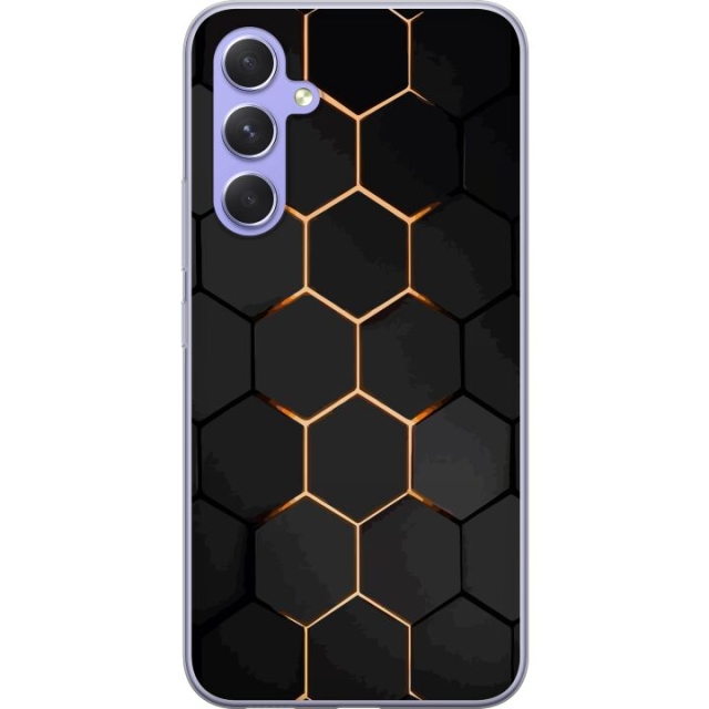 Mobilskal till Samsung Galaxy A54 med Lyxigt Mönster motiv