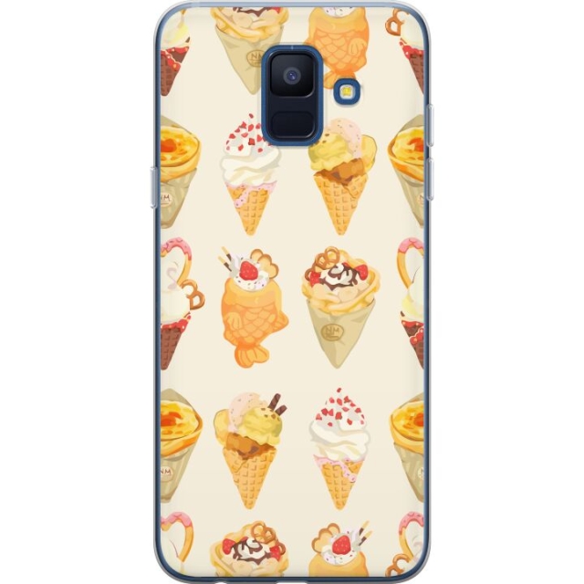 Mobilskal till Samsung Galaxy A6 (2018) med Glassigt motiv