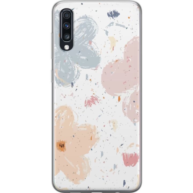 Mobilskal till Samsung Galaxy A70 med Blommor motiv