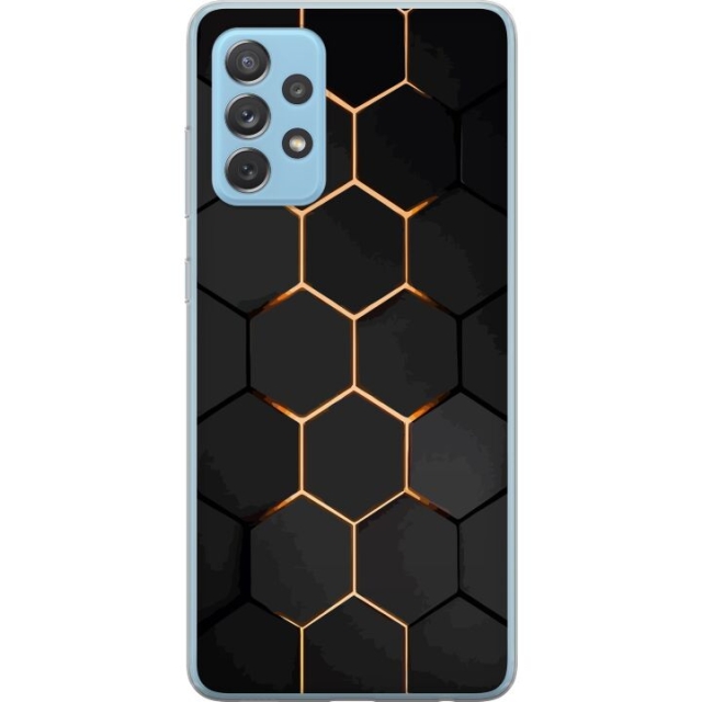 Mobilskal till Samsung Galaxy A72 5G med Lyxigt Mönster motiv