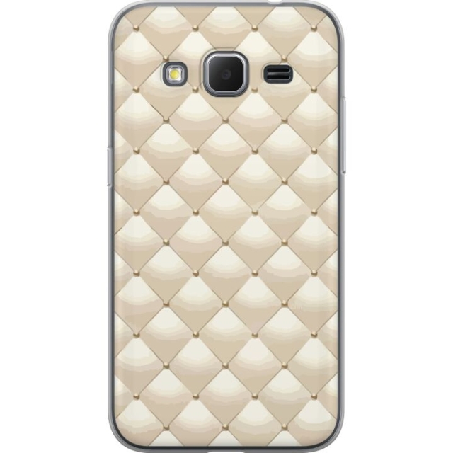 Mobilskal till Samsung Galaxy Core Prime med Guldglans motiv