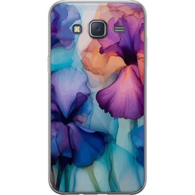 Mobilskal till Samsung Galaxy J5 med Magiska blommor motiv