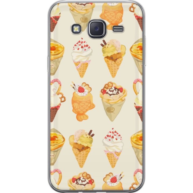 Mobilskal till Samsung Galaxy J5 med Glassigt motiv