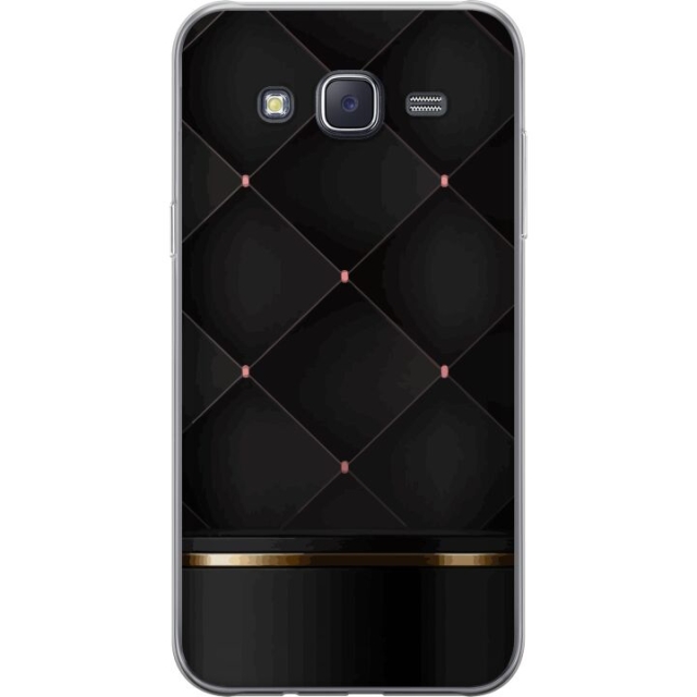 Mobilskal till Samsung Galaxy J5 med Lyxig linje motiv