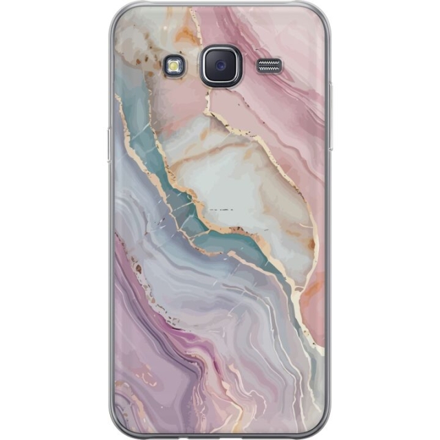 Mobilskal till Samsung Galaxy J5 med Marmor motiv