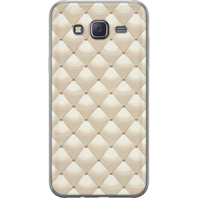 Mobilskal till Samsung Galaxy J5 med Guldglans motiv