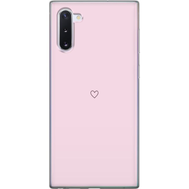 Mobilskal till Samsung Galaxy Note10 med Hjärta motiv