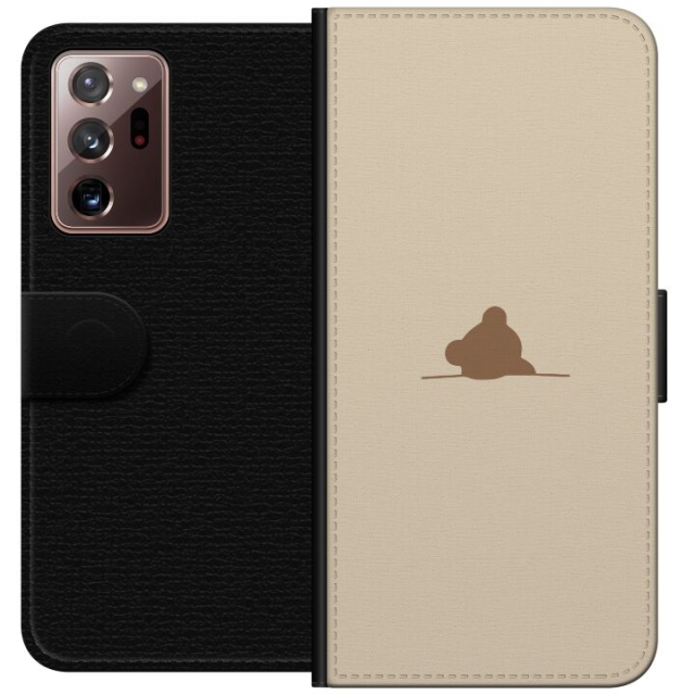 Plånboksfodral till Samsung Galaxy Note20 Ultra med Nalle motiv