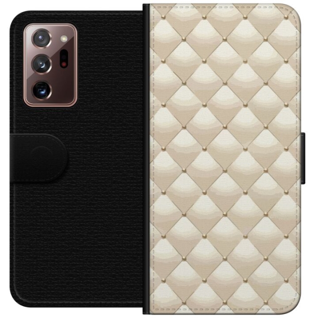 Plånboksfodral till Samsung Galaxy Note20 Ultra med Guldglans motiv