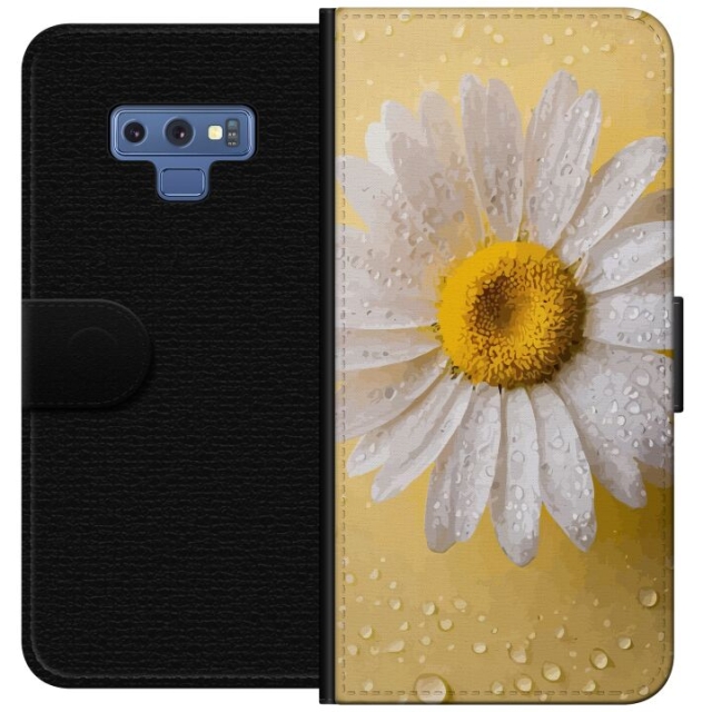Plånboksfodral till Samsung Galaxy Note9 med Porslinsblomma motiv
