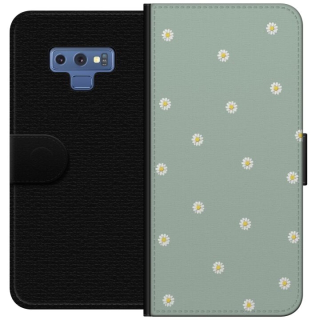 Plånboksfodral till Samsung Galaxy Note9 med Prästkragar motiv