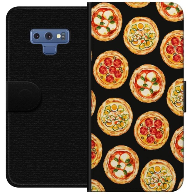 Plånboksfodral till Samsung Galaxy Note9 med Pizza motiv