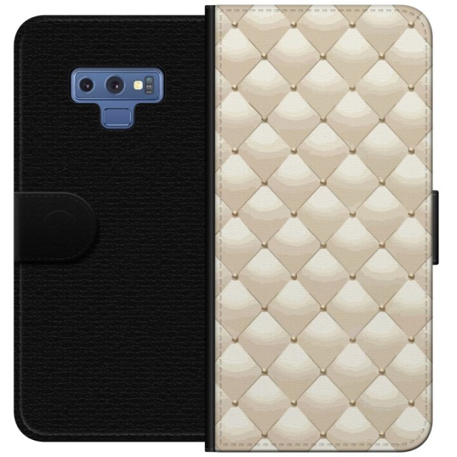 Plånboksfodral till Samsung Galaxy Note9 med Guldglans motiv