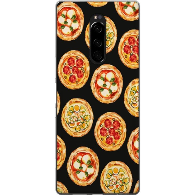 Mobilskal till Sony Xperia 1 med Pizza motiv