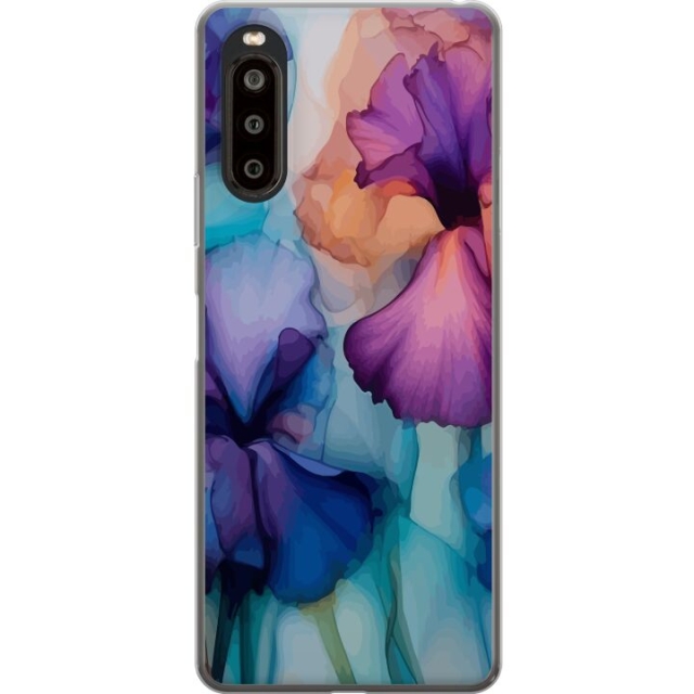 Mobilskal till Sony Xperia 10 II med Magiska blommor motiv