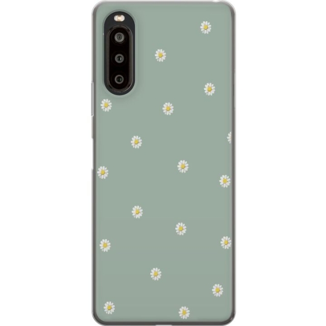 Mobilskal till Sony Xperia 10 II med Prästkragar motiv