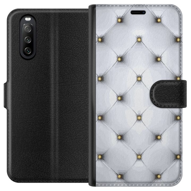 Plånboksfodral till Sony Xperia 10 III med Lyxigt motiv