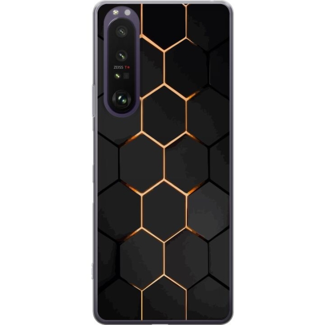 Mobilskal till Sony Xperia 1 III med Lyxigt Mönster motiv