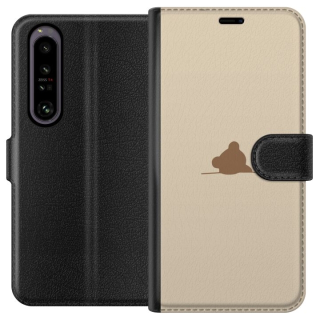 Plånboksfodral till Sony Xperia 1 IV med Nalle motiv